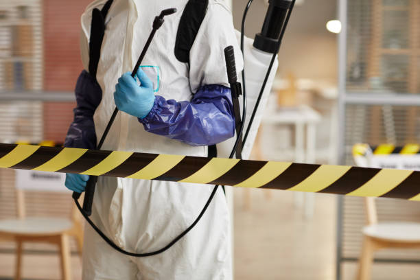 Professional Biohazard Cleanup technician working in New Ipswich, NH